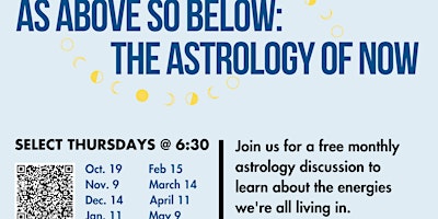 Imagen principal de As Above, So Below: The Astrology of NOW!