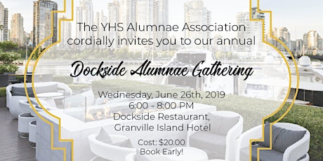 Annual Yorkie Alumnae Dockside Patio and Cocktails primary image