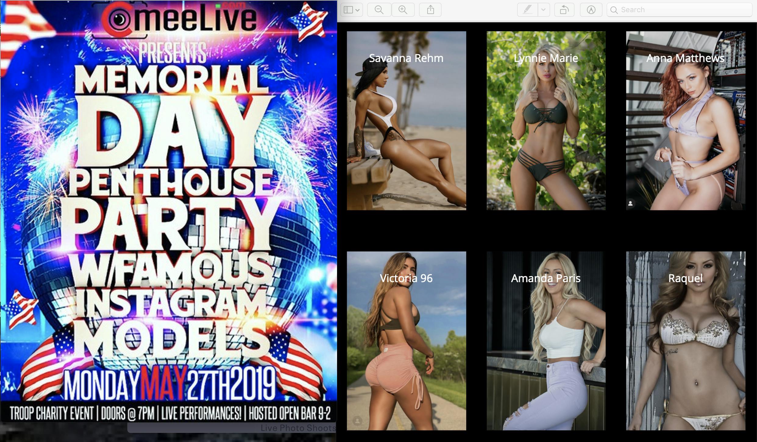 Memorial Day Penthouse Party with Famous IG Models