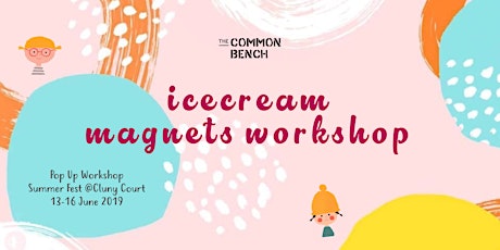 Summer Fest // Icecream Magnets Workshop primary image