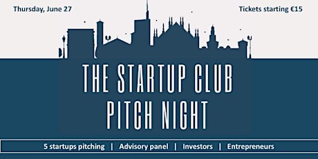 The Startup Club Pitch Night primary image