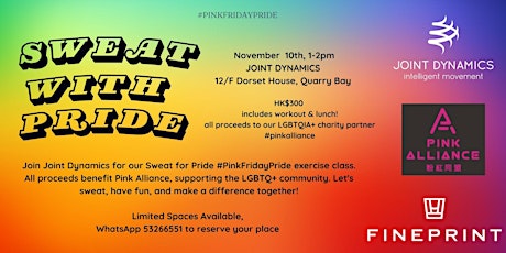 Imagen principal de Sweat with Pride - Group Exercise Class