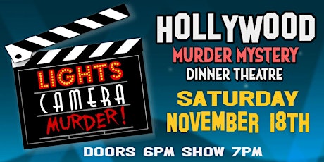Primaire afbeelding van Hollywood Murder Mystery Dinner Show!
