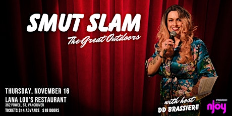 Primaire afbeelding van Smut Slam Vancouver  - The Adult Only Open Mic