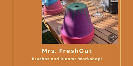 Brushes and Blooms Workshop Hosted by South Beach Food Hall primary image