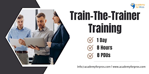 Image principale de Train-The-Trainer 1 Day Training in Belfast