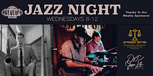 The Speakeasy Jazz Night Presents: Trevor Galvin w Kendrik McKinney Trio primary image