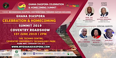Ghana Diaspora Celebration & Homecoming Summit COVENTRY ROADSHOW primary image