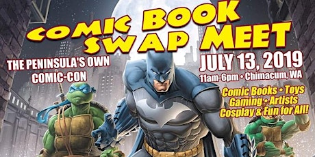 MEET COMICS4KIDS INC @ Comic Book Swap Meet CHIMACUM WA July 13 2019 