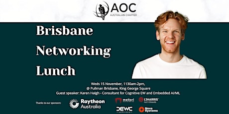 Brisbane AOC Networking Lunch - EW, IW, EMS & Cyber Professionals primary image