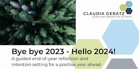 Goodbye 2023 - Hello 2024! A positive end of year reflection space primary image