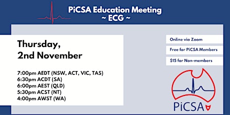 PiCSA Education Meeting - ECG primary image