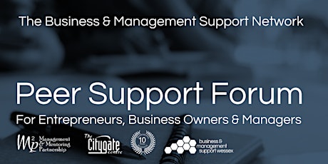 Business & Management Peer Support Forum - 25th June 2019 primary image