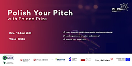 Polish your Pitch! with Poland Prize (Berlin edition) primary image