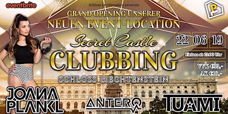 Hauptbild für Secret Castle Clubbing - Schloss Liechtenstein Opening