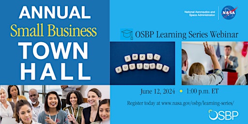 Hauptbild für OSBP Learning Series: Annual Small Business Town Hall