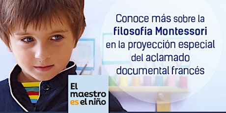 Imagen principal de Documental "El maestro es el niño"