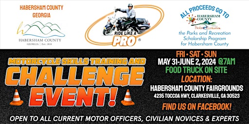 Imagem principal do evento Georgia Motorcycle Skills, Training, & Challenge 2024