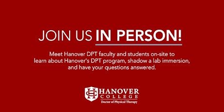 Hanover DPT Open House and Lab Immersion Experience