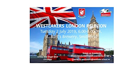  2019 Westlakers London Reunion primary image
