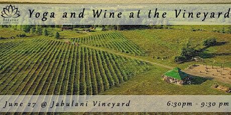 Yoga & Wine @ the Vineyard primary image