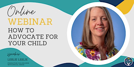How To Advocate For Your Child Workshop primary image