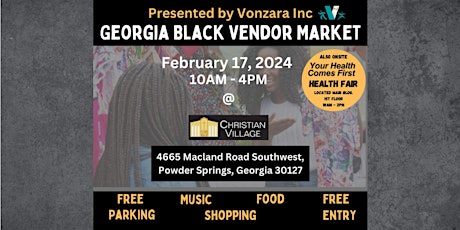 Image principale de Georgia Black Vendor Market 2024