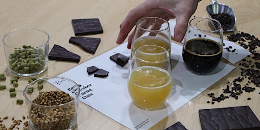 Imagen principal de Chocolate & Local Craft Beer Tasting Class!
