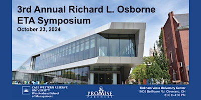Imagem principal do evento 3rd Annual Richard L. Osborne ETA Symposium