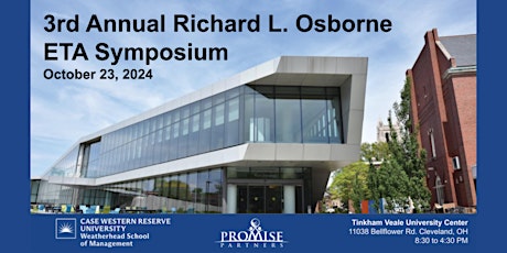 3rd Annual Richard L. Osborne ETA Symposium