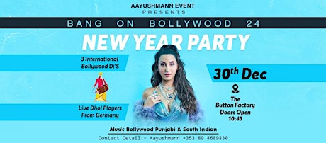 Bang On Bollywood-24 [ New Year Party]  primärbild
