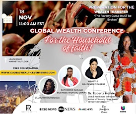 Image principale de Global Wealth Conference FOR the Household of Faith