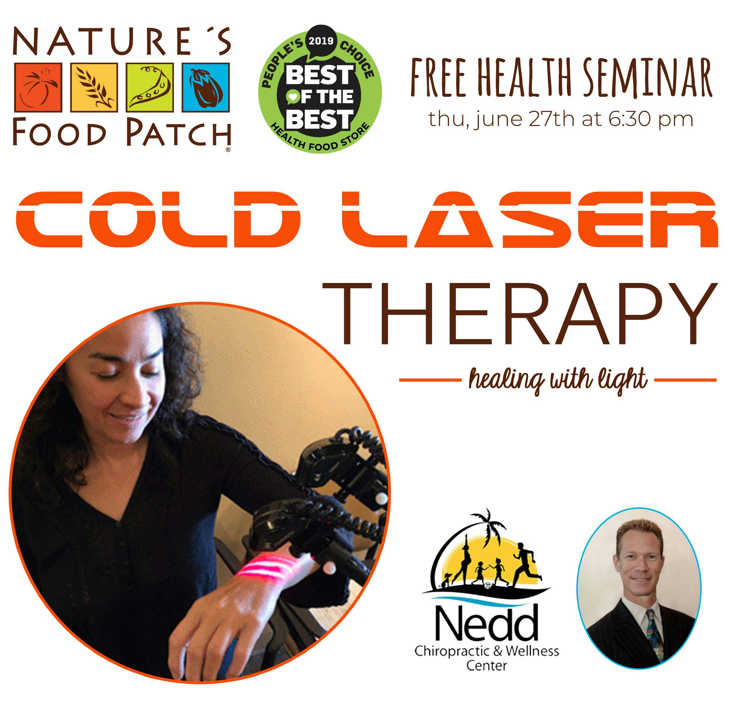 Free Health Seminar: Cold Laser Therapy