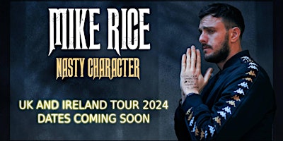 Primaire afbeelding van Mike Rice - Nasty Character Stand Up Comedy in Southampton