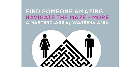  Finding Mr Or Mrs Right Masterclass - Master the skills to Meet & Marry primary image