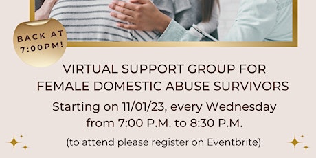 Virtual Support Group for Domestic Abuse Survivors