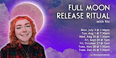 Full Moon Release Ritual with Riv primary image