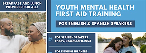 Samlingsbild för Youth Mental Health First Aid (Hosted by OVP)