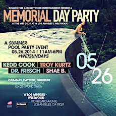 Memorial Day Monday Pool Party primary image