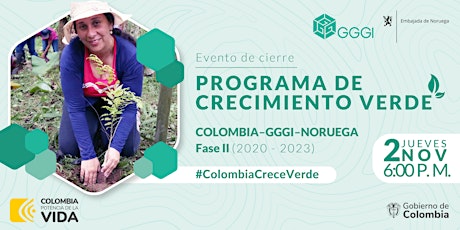 Image principale de Cierre programa de Crecimiento Verde: Colombia - GGGI  - Noruega - Fase II