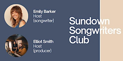 Sundown Songwriters Club - April 18th 2024 primary image