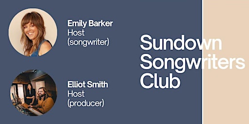 Imagem principal do evento Sundown Songwriters Club - April 18th 2024