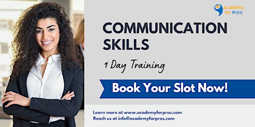 Hauptbild für Communication Skills 1 Day Training in Orlando, FL
