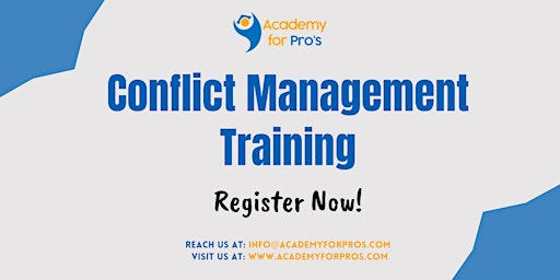 Primaire afbeelding van Conflict Management 1 Day Training in Aberdeen