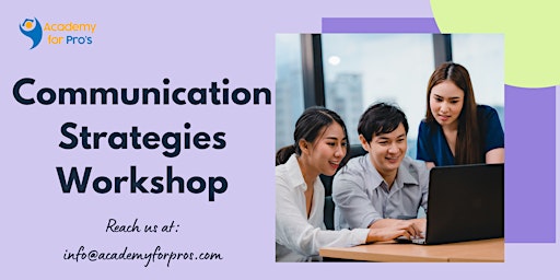 Primaire afbeelding van Communication Strategies 1 Day Training in Bellevue, WA