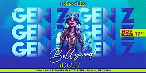 Bollywood Gen Z Party @Cult, Sydney primary image