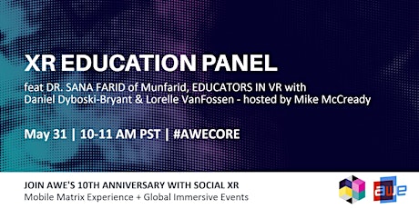 XR EDUCATION PANEL | #AWECORE primary image