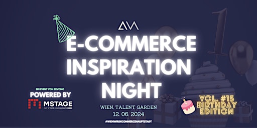 Imagem principal do evento E-Commerce Inspiration Night (#15) powered by MSTAGE GmbH