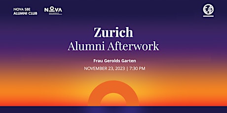 Imagen principal de Nova SBE Alumni Afterwork Zurich