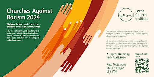 Imagem principal do evento Churches Against Racism 2024